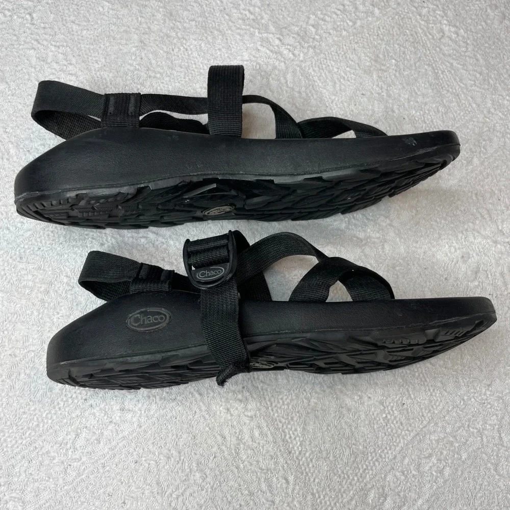 Chaco Z1 Classic Mens Sandals Size 13 Black Adjustable Strap Hiking Sport Shoes